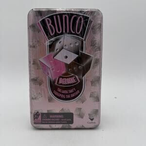 Bunco Deluxe Dice Game Tin Box NIB